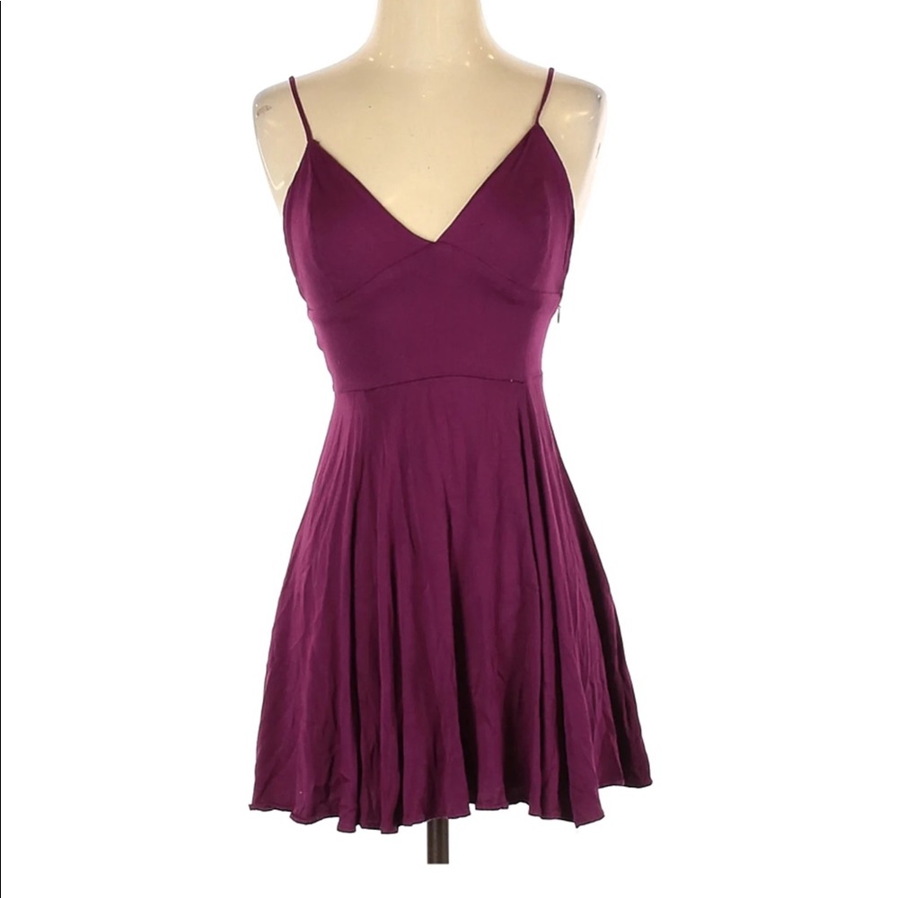 Silence and Noise Urban Outfitters Purple Dress